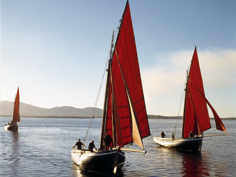 Galway Hooker boats