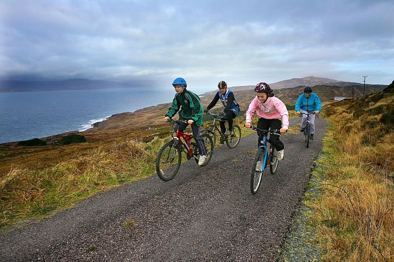 Family Travel Experiences in Ireland great western greenway