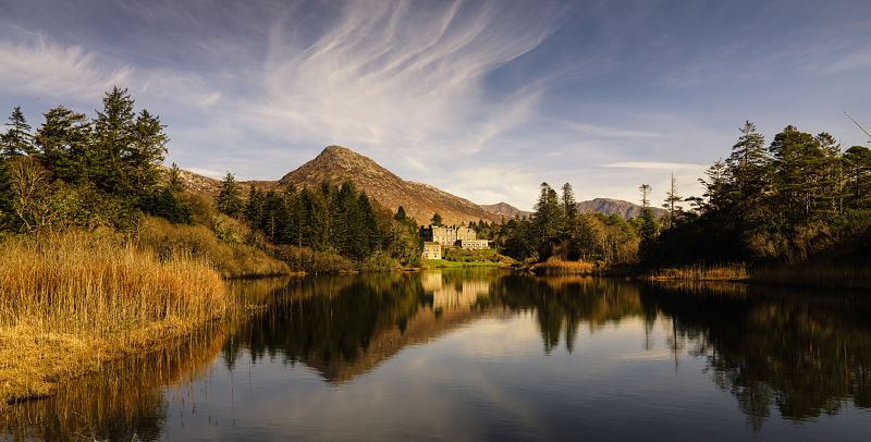Ballynahinch Castle in Connemara National Park - Ireland Trip Planner