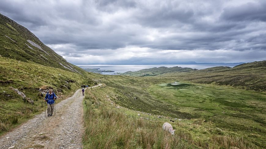 Donegal - Pilgrim's Path Slieve League cliffs