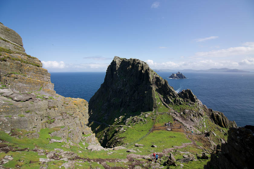 Looking towards Little Skellig from Great Skellig