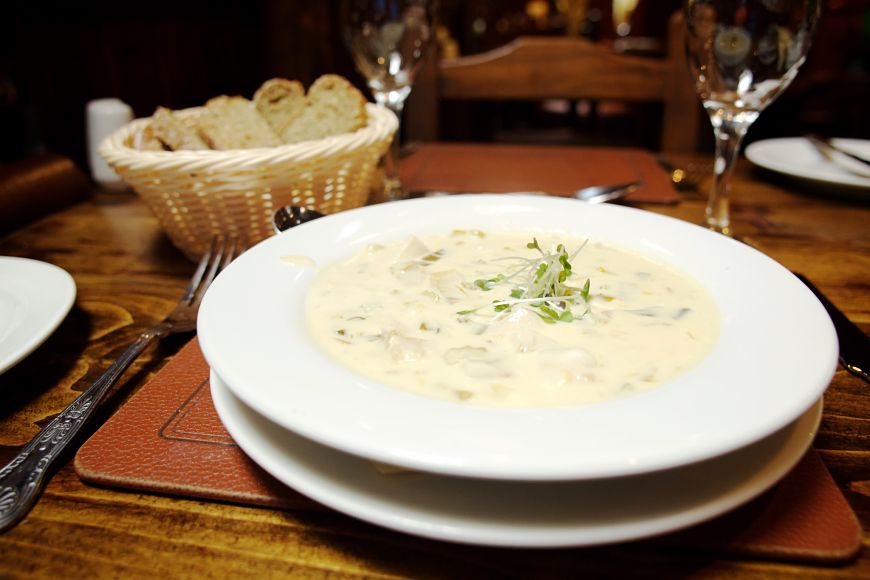 Ireland seafood chowder