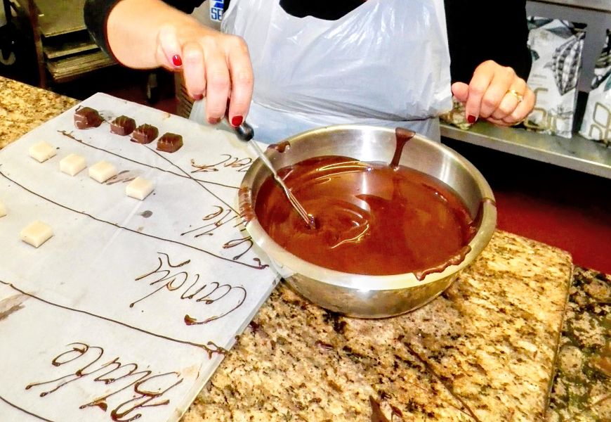 Chocolate making workshop