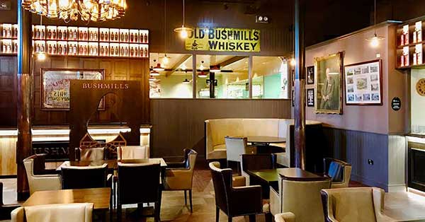 Bushmills Whiskey Tasting Room