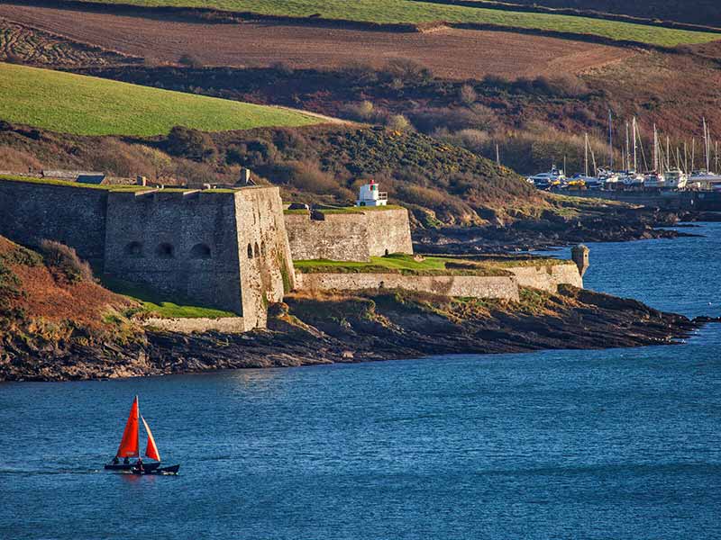 Charles Fort by water