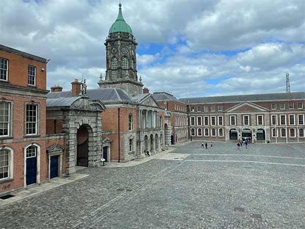 Dublin Castle courtyard