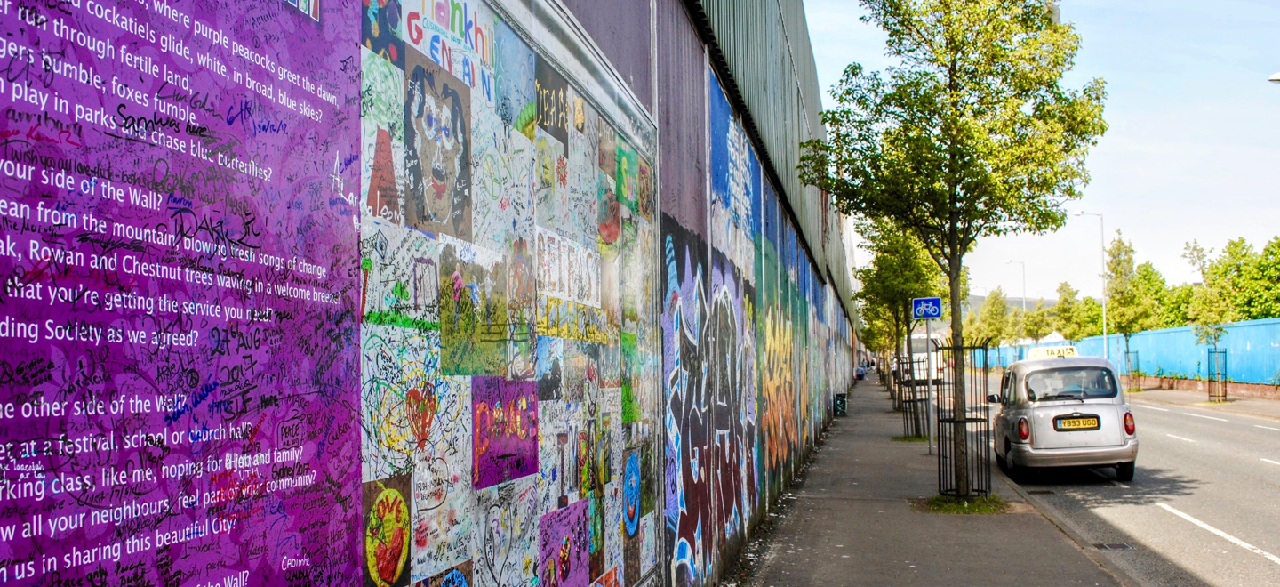 Peace Wall Belfast