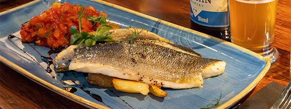 Seafood dinner