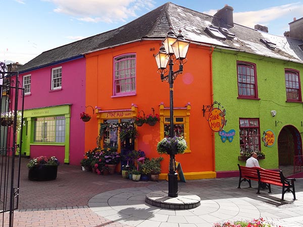 The colourful streets of Kinsale, Co. Cork